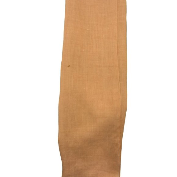 Embroidered Applique Tea Towel Pink Blue Linen Pagoda Asian Vintage - Picture 9 of 9